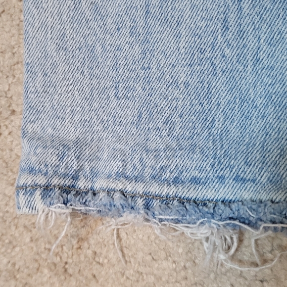 Abercrombie & Fitch Blue 90's Straight Ultra High Rise Jeans Crossover- Size 25 - Picture 6 of 9